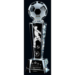 Vapour, Soccer Optic Crystal Award-D&G Trophies Inc.-D and G Trophies Inc.