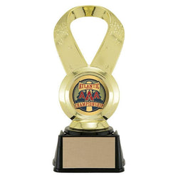 victory ribbon first choice 2” holder serie trophy-D&G Trophies Inc.-D and G Trophies Inc.