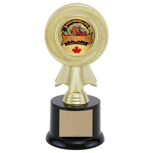 Vortext Riser and Figure Achievement Award-D&G Trophies Inc.-D and G Trophies Inc.