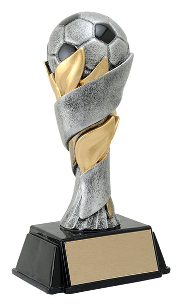 world class soccer resin trophy-D&G Trophies Inc.-D and G Trophies Inc.