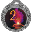 wreath medal 1” insert medal-D&G Trophies Inc.-D and G Trophies Inc.