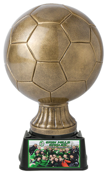 xl soccer base soccer resin trophy-D&G Trophies Inc.-D and G Trophies Inc.