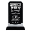 Yukon Black Glass & Crystal Base Award-D&G Trophies Inc.-D and G Trophies Inc.